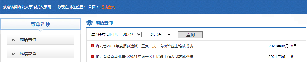 湖北人事考试网查成绩.png